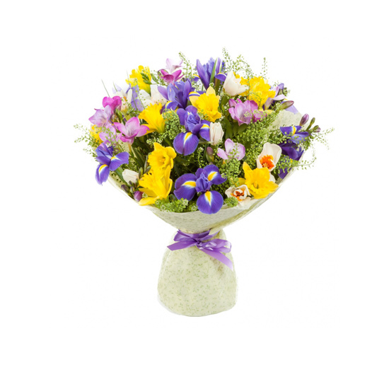 دسته گل عیادت - دسته گل بِرتون - Berton | گل آف